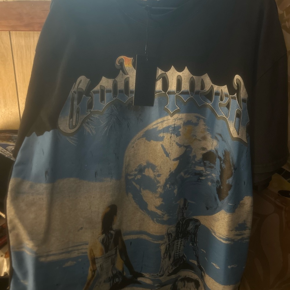 Godspeed Black and Blue Graphic Tee